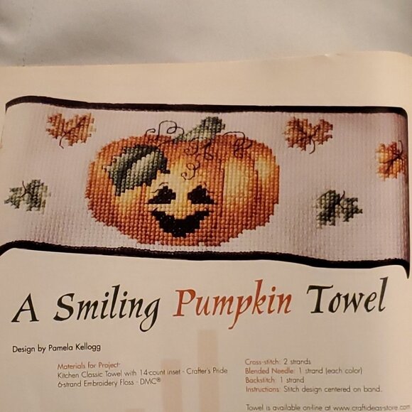 Witch's Shoe Cross Stitch pattern Halloween Scarecrow Nutcracker - Picture 5 of 7